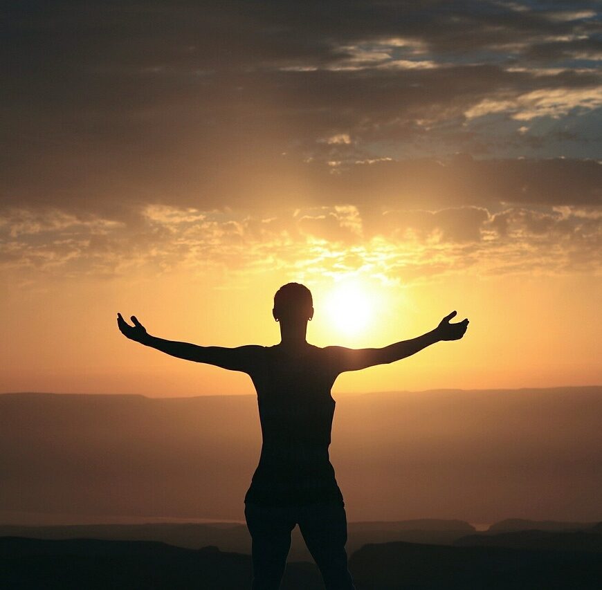 morning, sunrise, woman, silhouette, sunlight, nature, peace, sky, spirituality, peaceful, grateful, gratitude, morning, morning, morning, morning, morning, sunrise, sunrise, peace, peace, peace